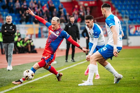 Jarní trápení fotbalové Plzně pokračuje. Viktoriáni se z Ostravy vrací bez bodů