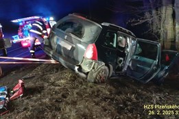 Tragická nehoda na Klatovsku. Řidič narazil s autem do stromu, na...