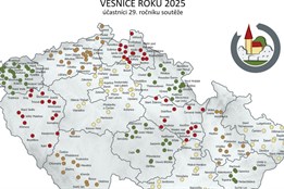 O titul Vesnice roku se v krajském kole utká 14 obcí