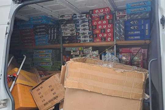 Padělky za milion korun do Plzně nedojely