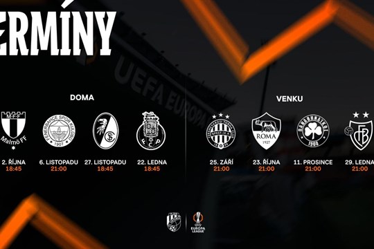 Viktoria zahájí cestu Evropskou ligou v Budapešti, do Doosan Arény přijede jako první Malmö