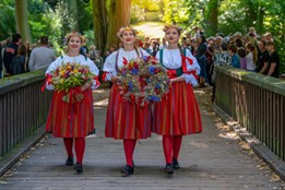 Manětínský zámek v sobotu ožil Dožínkami