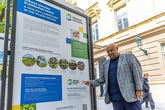 Nová výstava představuje příklady dobré praxe projektu Zdravá krajina