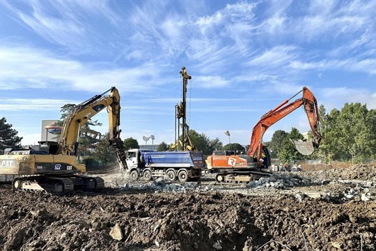 Začala dlouho očekávaná výstavba nového zimního stadionu v Uherském Hradišti