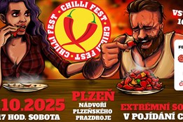 Nejostřejší sobota roku v Plzni! Užijte si Chilli Fest Plzeň 2025