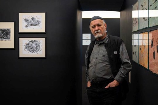 Malíř, fotograf a multimediální umělec Svatopluk Klimeš vystavuje v Plzni své kresby