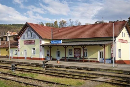 Před 120 lety přijel do Luhačovic první vlak