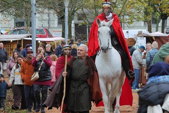 Habrmannův park provoněly svatomartinské speciality