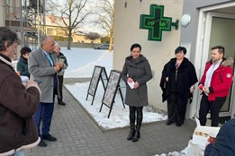 Město Touškov vybudovalo dvě nové ordinace, jedna slouží pouze...