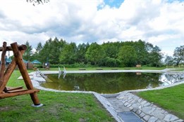 Vodní nádrž v Malesicích prošla proměnou, měla popraskanou vanu