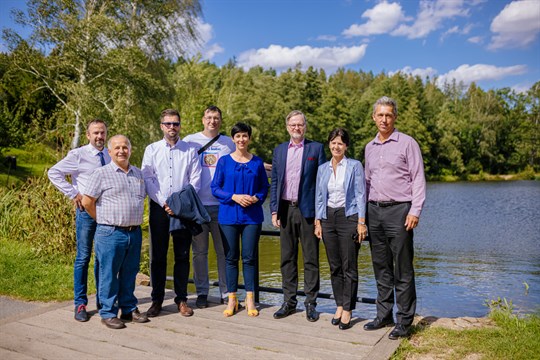 Markéta Pekarová Adamová a Petr Fiala přijeli podpořit kandidáty ODS a TOP 09 pro krajské volby