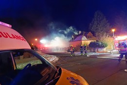 AKTUALIZACE: Požár domu v Kroměříži skončil tragicky. Muž zemřel,...