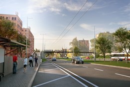 Velká proměna Rokycanské. Začíná stavba lávky, která propojí město...