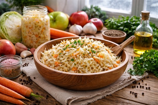 Sezónní superpotravina: Proč byste měli vzít na milost kysané zelí právě teď?