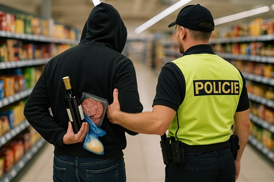 Suchý únor? To zkušenému recidivistovi nic neříká. Kradl alkohol i elektroniku